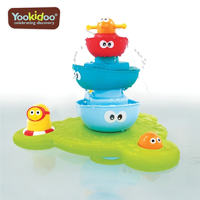 Produktbilde 4 for Badeleke Stack 'n' Spray Tub Fountain
