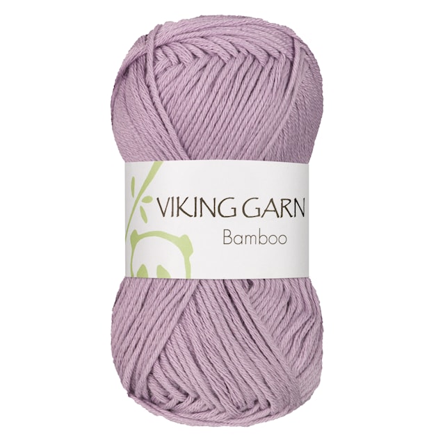 Bamboo 50 g Lys lilla 667 Viking Garn