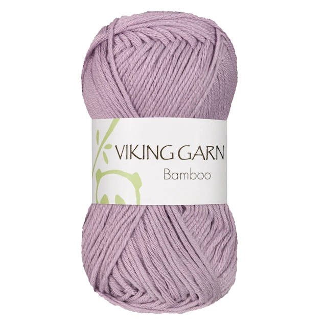 Bamboo 50 g vaaleanlila Viking Garn