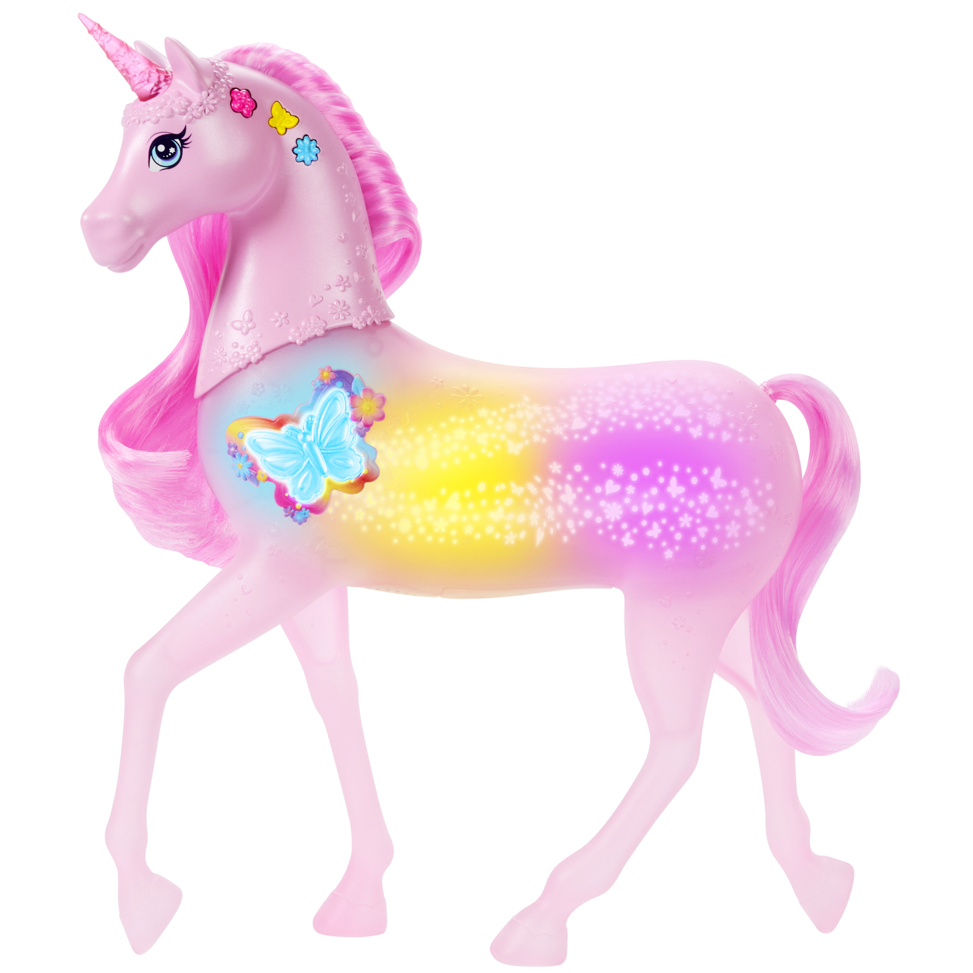 Barbie Lights & Sounds Unicorn Äänillä ja Valoilla