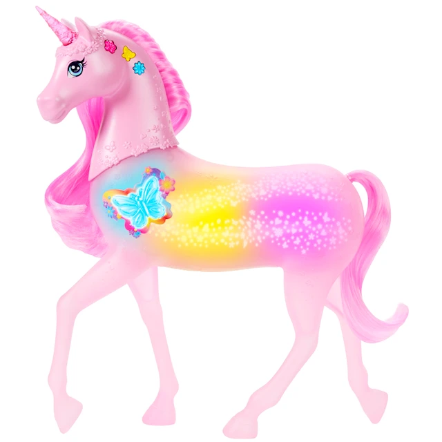 Barbie Lights & Sounds Unicorn Äänillä ja Valoilla
