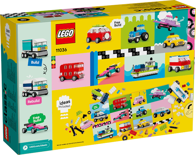 Tuotekuva 3 - Luovat ajoneuvot LEGO® Classic (11036)