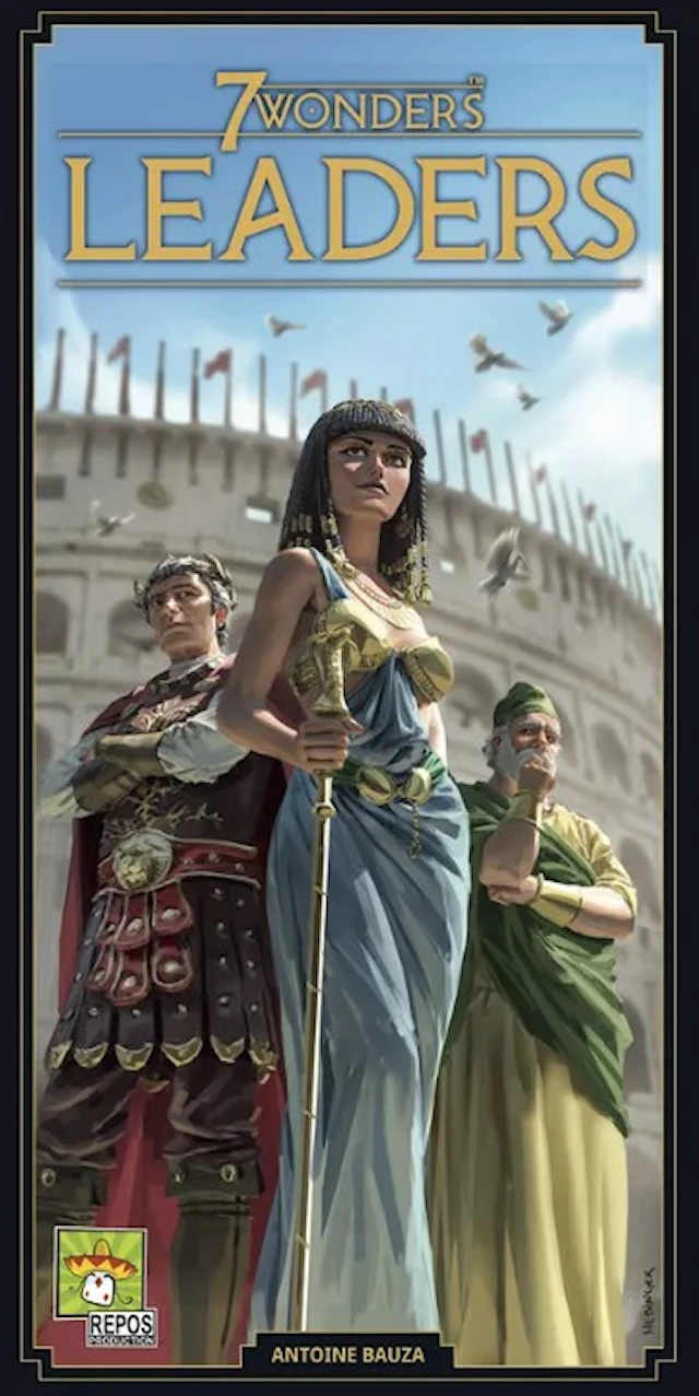7 Wonders: Leaders 2nd Edition (lisäosa) (FI/SE/NO/DK)