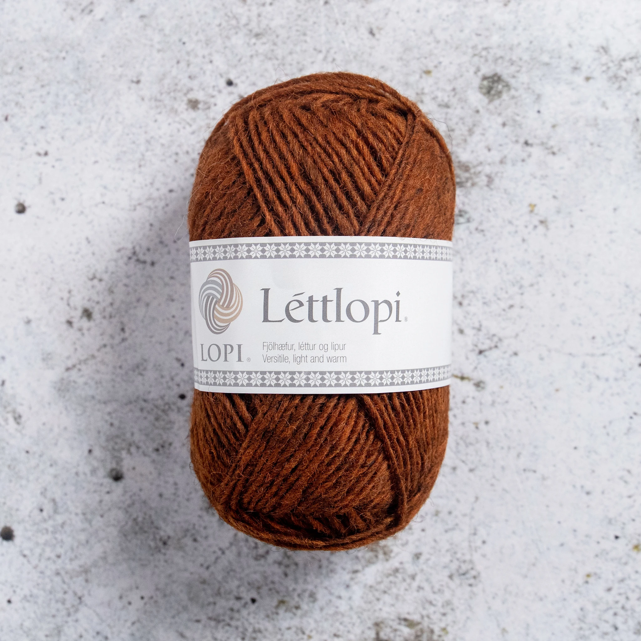 Produktbild för Léttlopi Garn Ull 50 g Koppar (9427) Istex