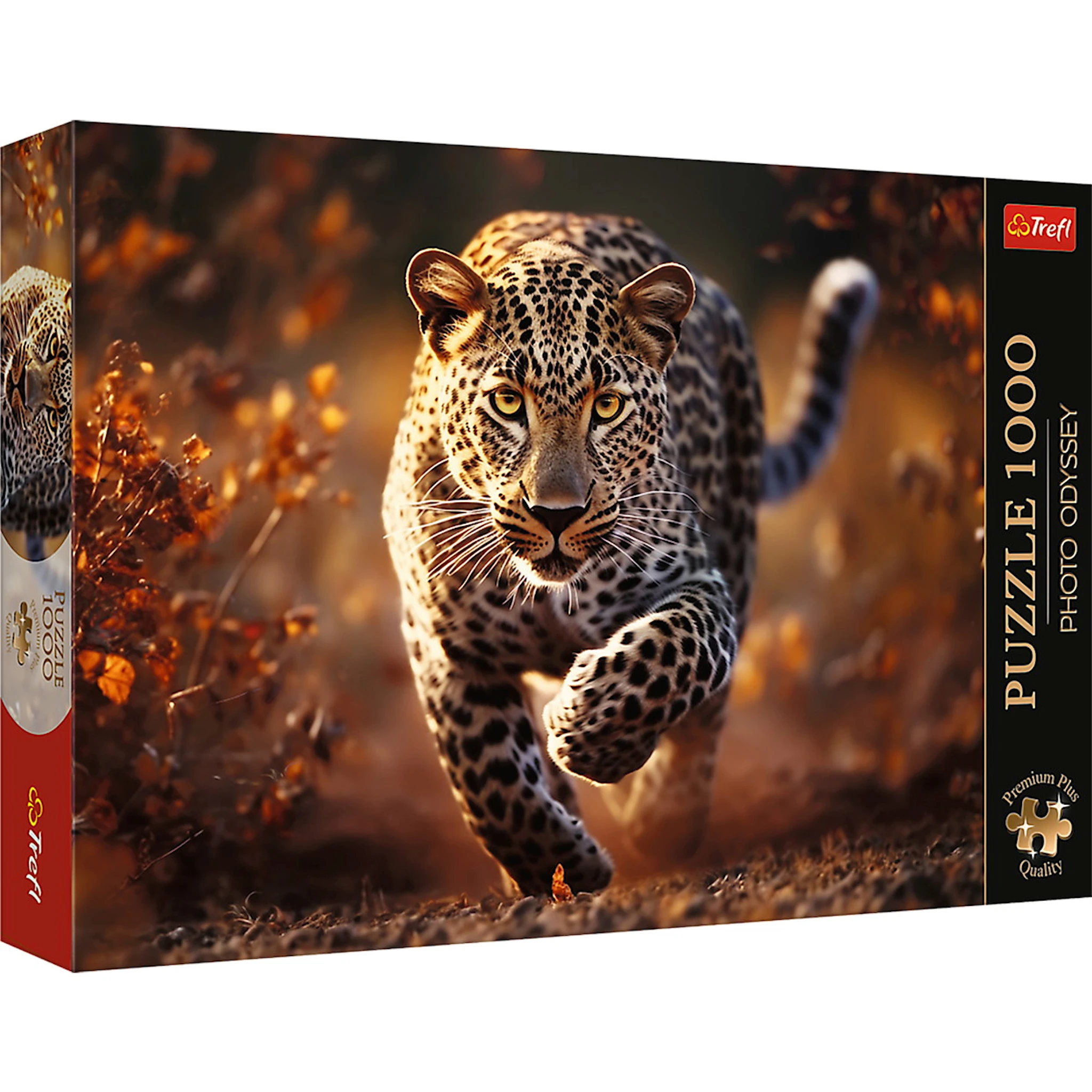 Produktbilde for Premium Plus Vill Leopard 1000 brikker, Trefl