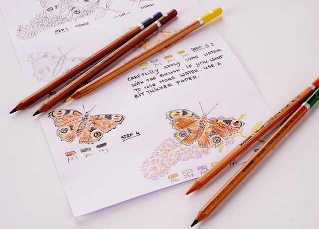 Produktbild 3 för Färgpennor Expression 12-set Bruynzeel