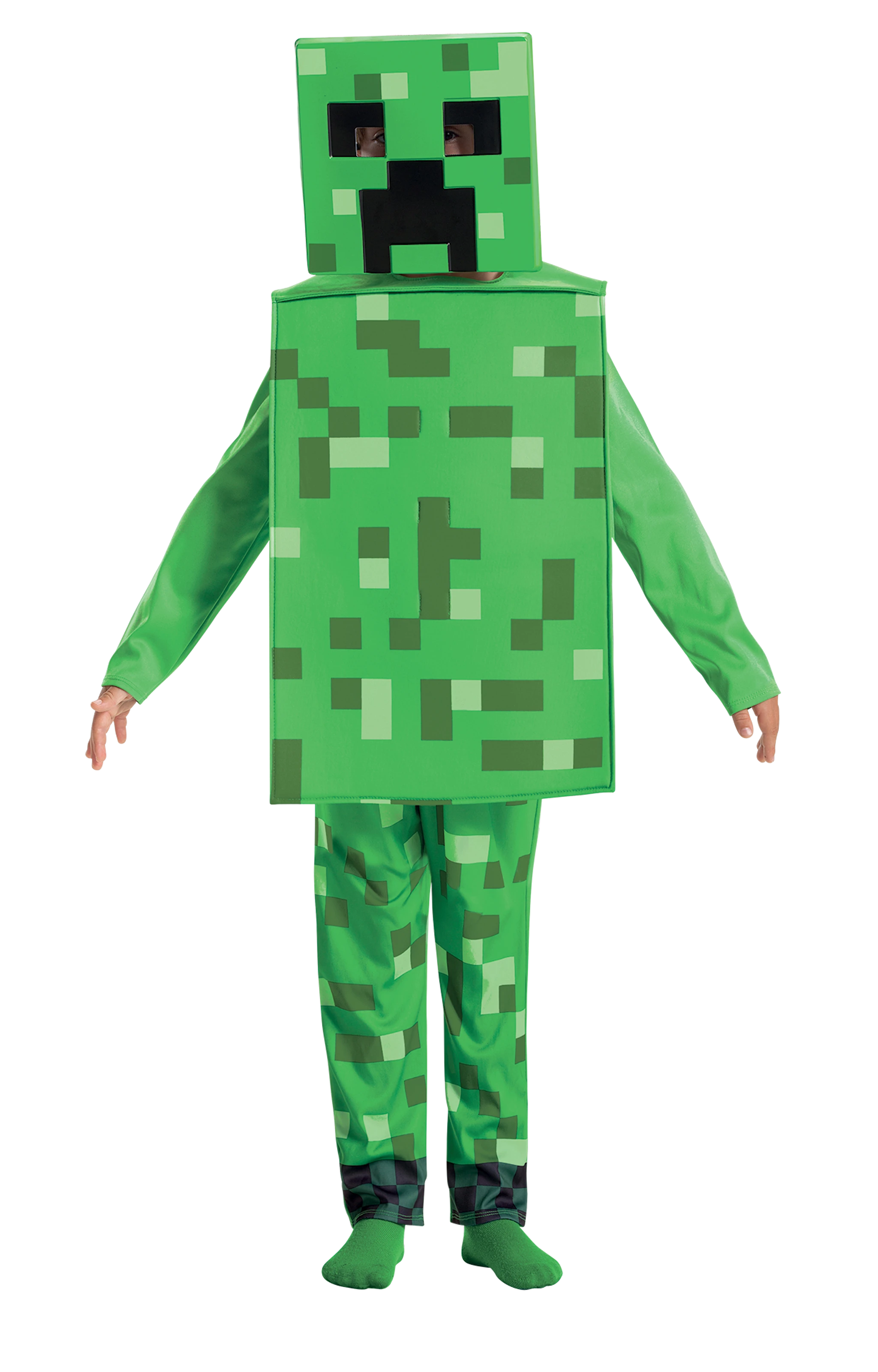 Tuotekuva ille Minecraft Naamiaisasu Fancy Creeper S (4-6) Disguise