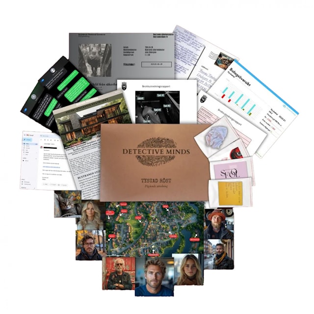 Produktbild 3 för Detective Minds - Tystad Röst (SE)