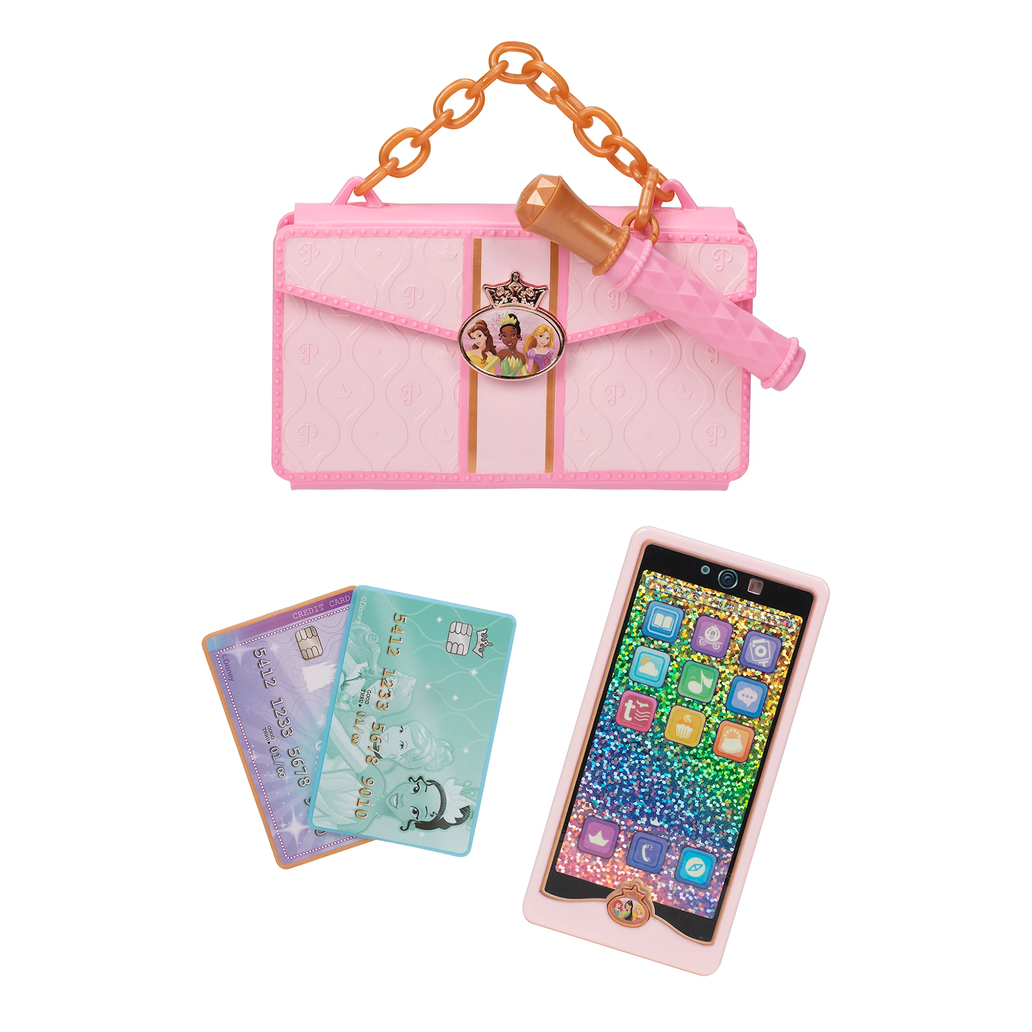 Tuotekuva ille Disney Princess Style Collection Play Phone & Stylish Clutch