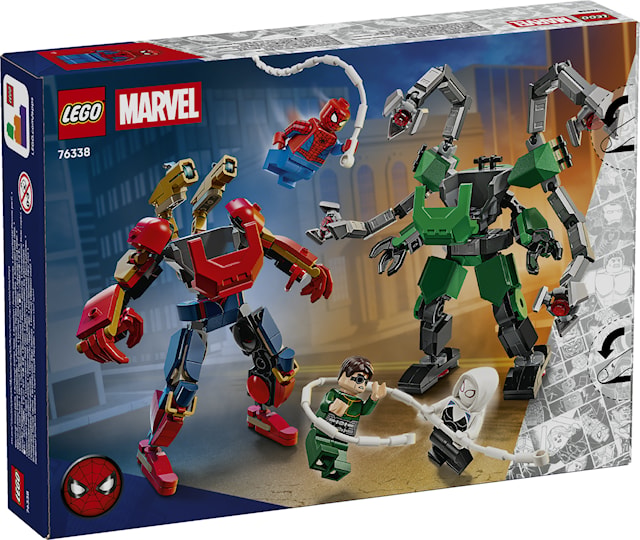 Tuotekuva 4 - Robottien taistelu: Spider-Man vastaan Tohtori Mustekala LEGO® Super Heroes (76338)