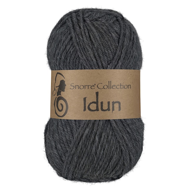 Idun Ull, Alpaca mix 50 gr Grå 615 Viking Snorre