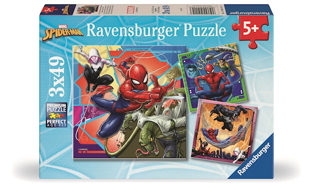 Produktbilde 1 for Marvel Spider Man 3x49p Ravensburger