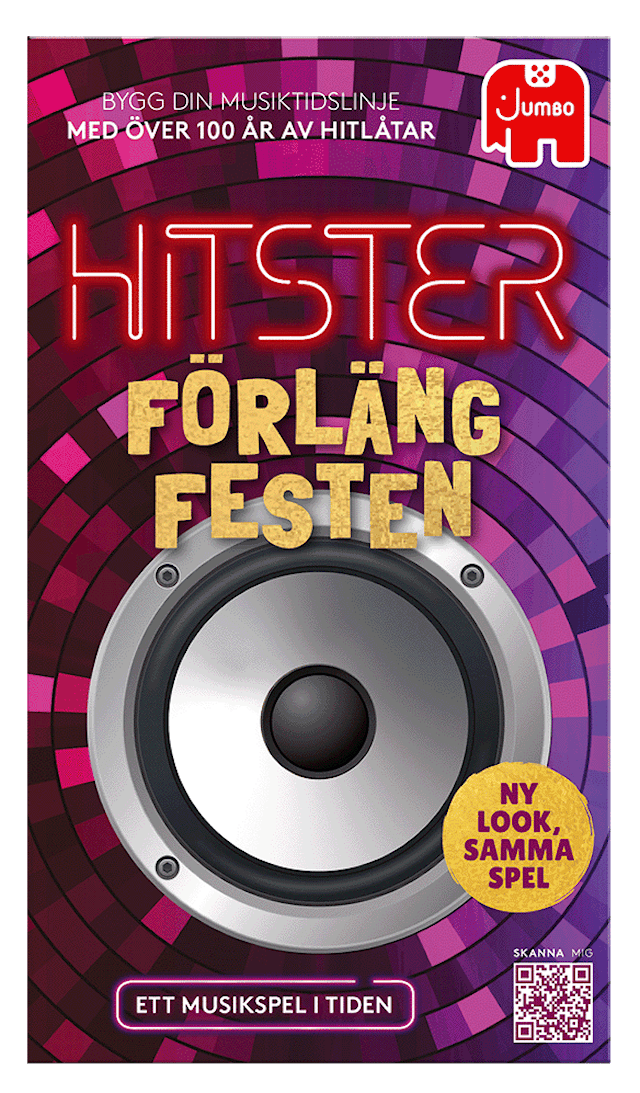 Produktbild 1 för Hitster Förläng Festen (SE)