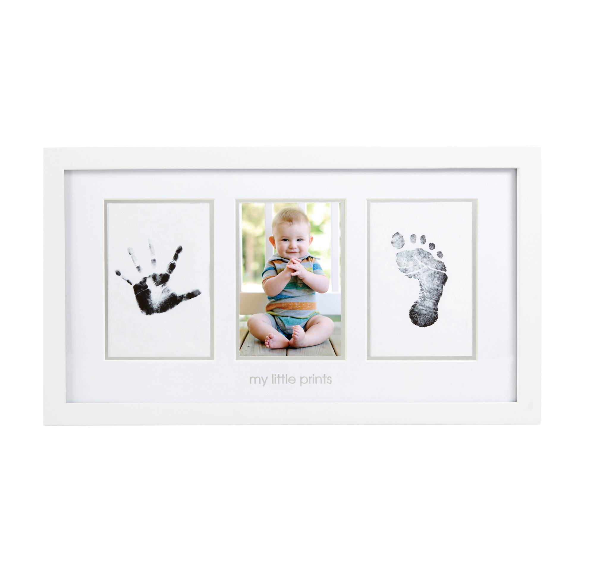 Babyprints Fotoram Vit Pearhead