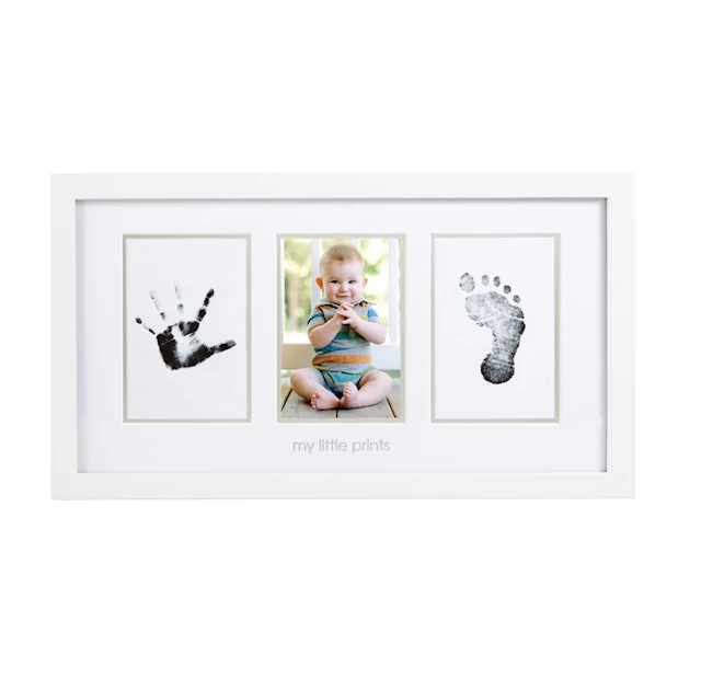 Babyprints Fotoram Vit Pearhead