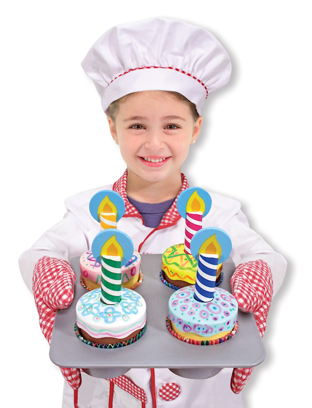 Produktbild 2 för Cupcakes Set i Trä, Melissa & Doug