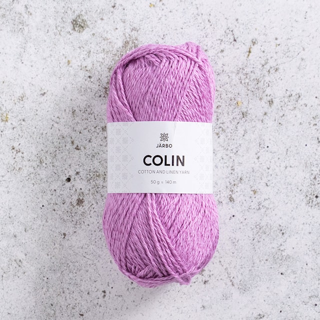 Nya Colin bomull lin mix 50 gr Purple Spell 152 Järbo