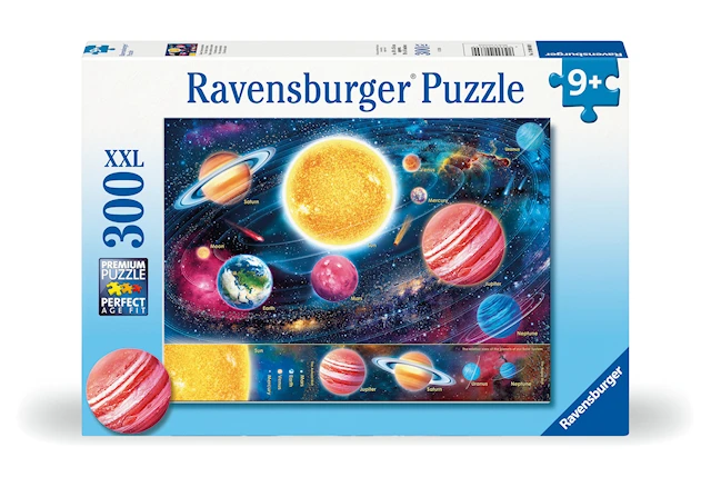 Palapelit The Solar System 300 palaa, Ravensburger