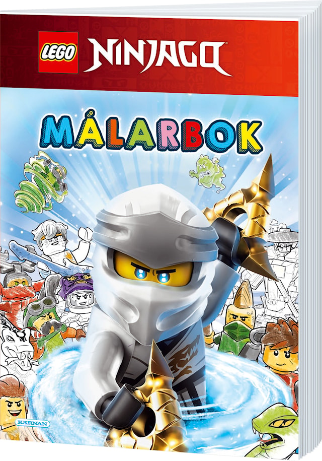 Produktbild 1 för Målarbok Lego Ninjago