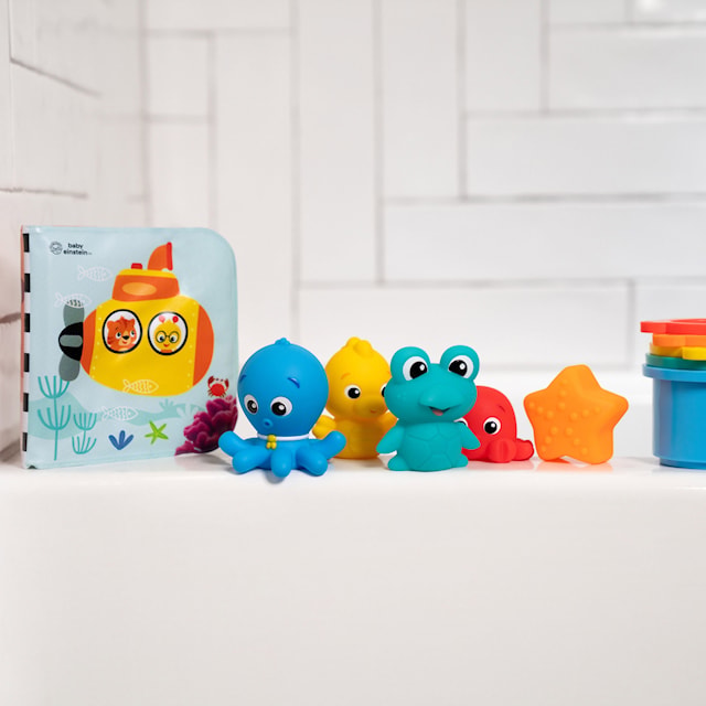 Produktbild 2 för Opus Bath Pals™ badrumsset med 11 delar Learning Resources
