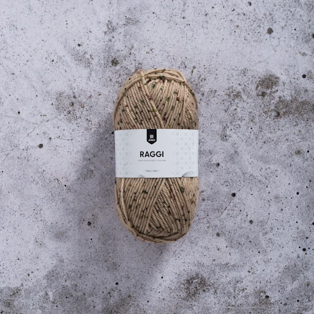 Raggi Garn Ullmix 100 g Tweedy Forest 15182 Järbo