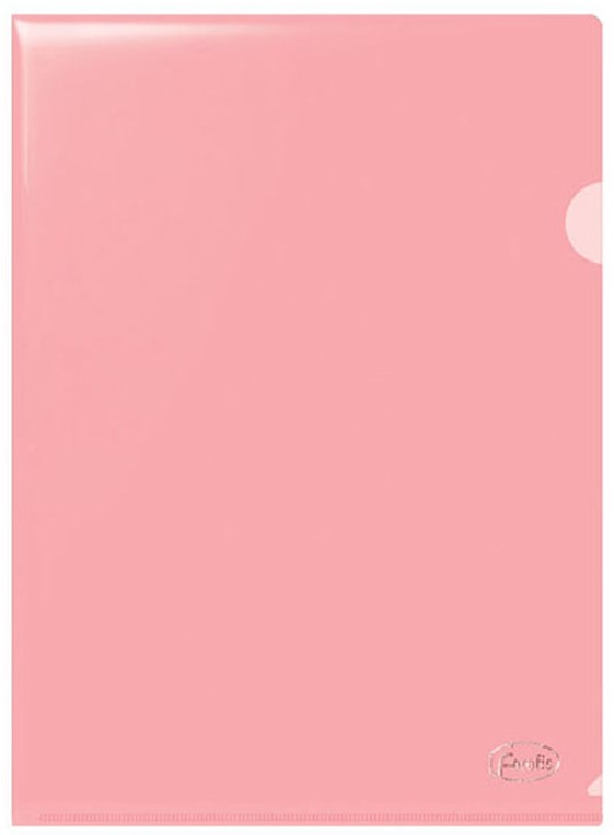 Plastmapp A4 röd 1 styck