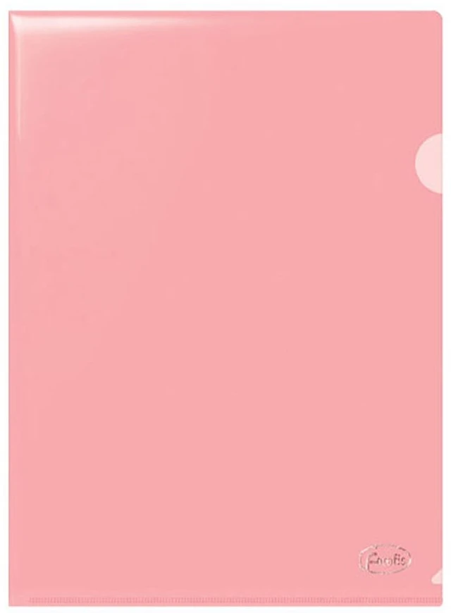 Plastmapp A4 röd 1 styck