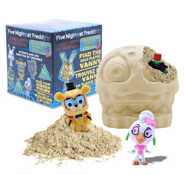 Tuotekuva 1 - Lic. Fnaf Security Breach Hiding Kit 8CM Asst. FNAF