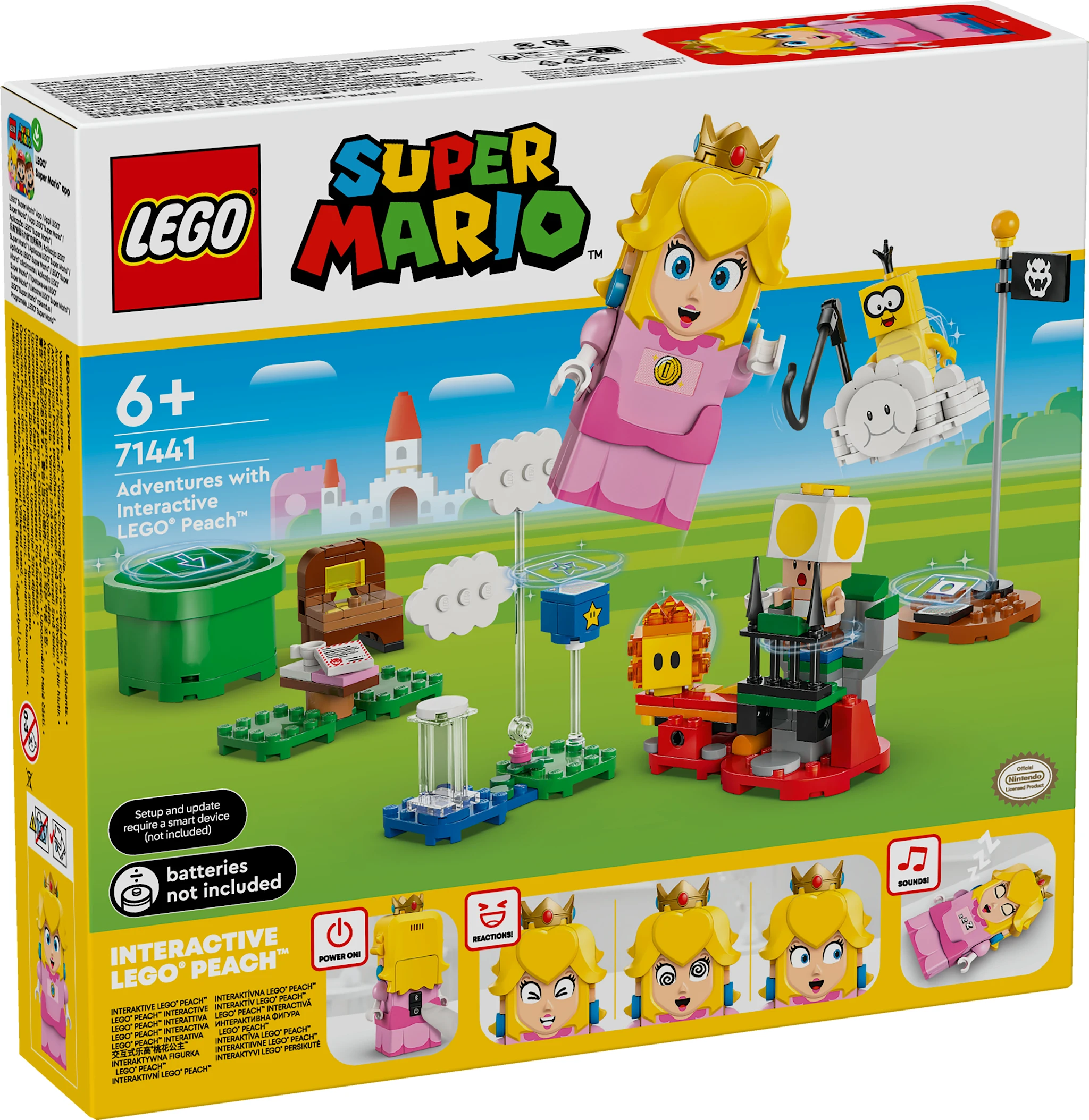 Tuotekuva ille Interaktiivisen Peach™ hahmon seikkailut LEGO® Super Mario (71441)