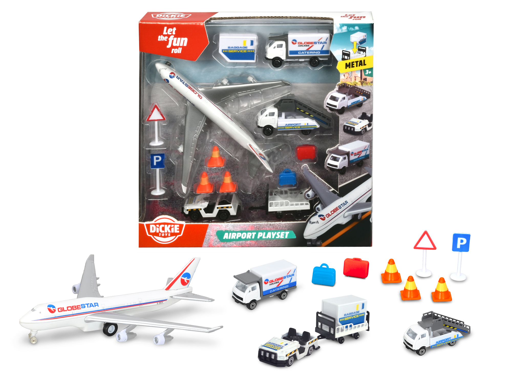 Flygplats Lekset Dickie Toys