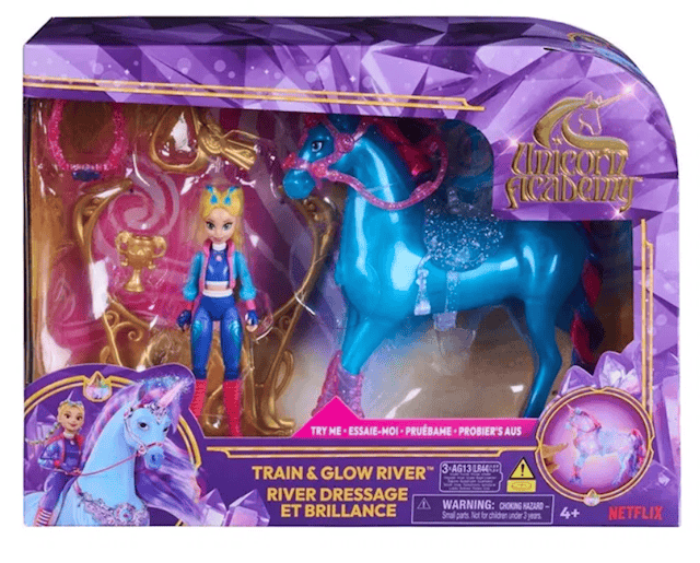 Produktbild 3 för Train & Glow Lekset River Unicorn Academy