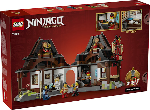 Produktbild 4 för 15-årsjubileum – De fyra vapnens smedja LEGO Ninjago (71858)