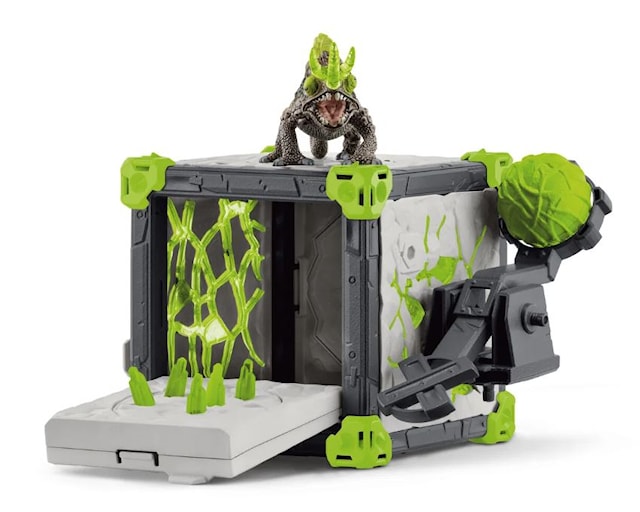 Produktbild 1 för Eldrador BattleCave Stone Chameleon Schleich