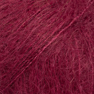 Kid- Silk Uni Color Garn 25 g Bordeaux 70 Drops