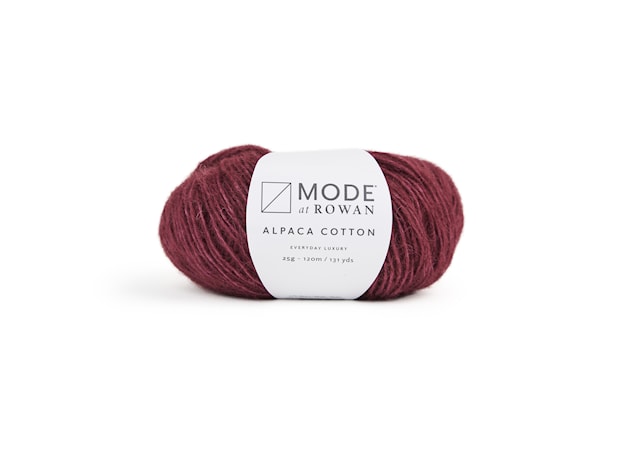 Alpaca Cotton miks, 50 gr Dahlia 020, Mode at Rowan