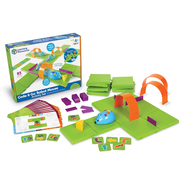 Tuotekuva 2 - Code & Go® - Aktiviteettisetti ohjelmoitavalla robottihiirellä Learning Resources