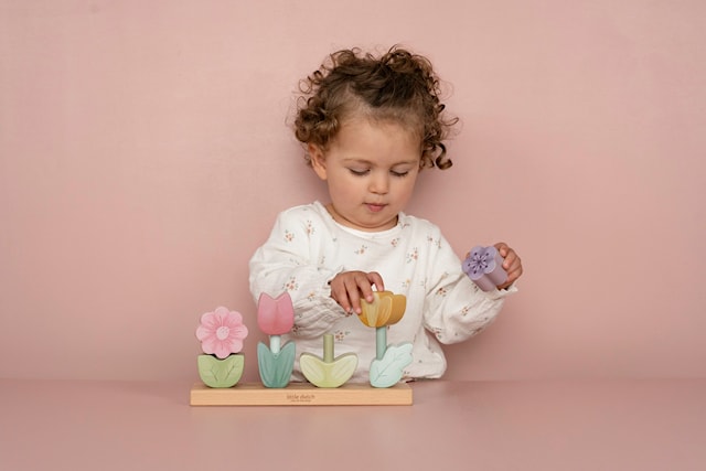 Produktbild 2 för Fairy Garden Stapelleksak Little Dutch