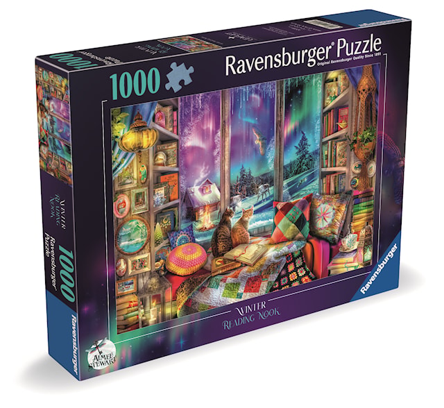 Tuotekuva 3 - The Winter Reading Nook 1000p Ravensburger