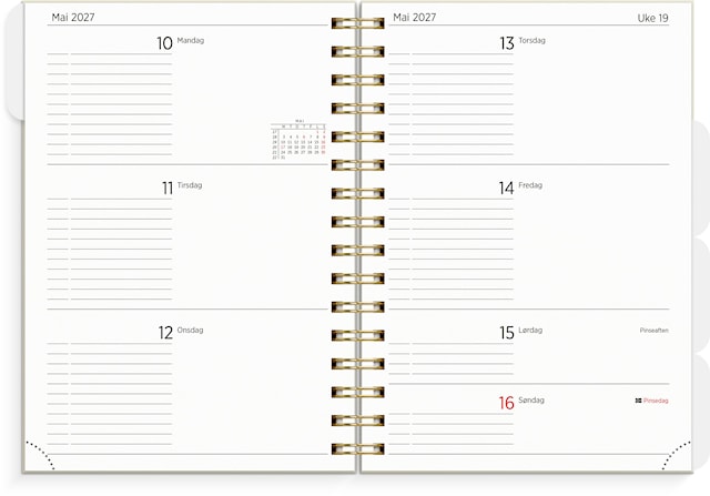 Produktbilde 2 for Organizer Og Notes A5 26/27 Daisy Grieg