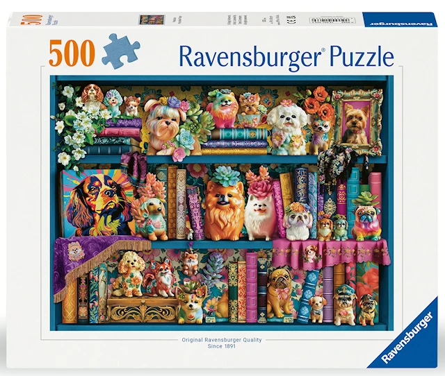 Precious Porcelain Pups Pussel 500 bitar, Ravensburger