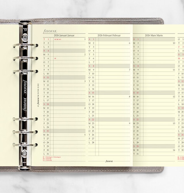 Tuotekuva 3 - Vuosisuunnitelma A5 2026, Filofax