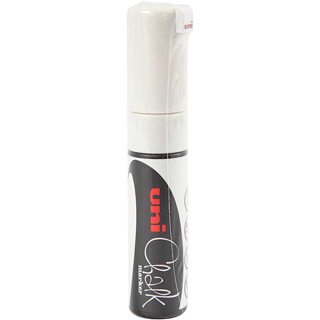 Produktbilde 4 for Chalk Marker, strek 8 mm, hvit, 1 stk.