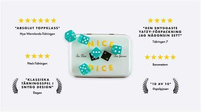 Produktbilde 5 for Nice Dice - Det beste spillet er det du har med deg
