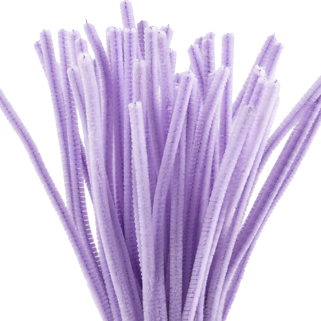 Chenille Piprensare Lila 30 cm x 6 mm 50-pack Creativ Company