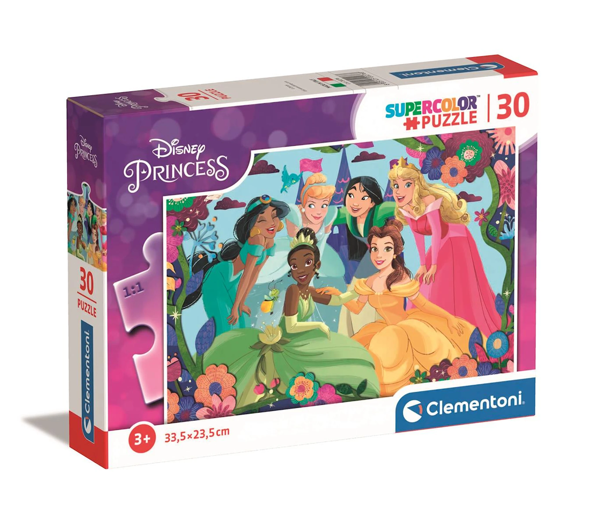 Produktbild för Pussel Kids Disney Princess 30 bitar, Clementoni