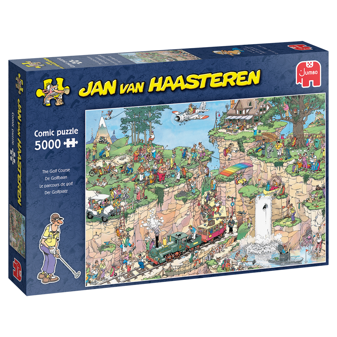 Jan van Haasteren The Golf course Pussel 5000 bitar