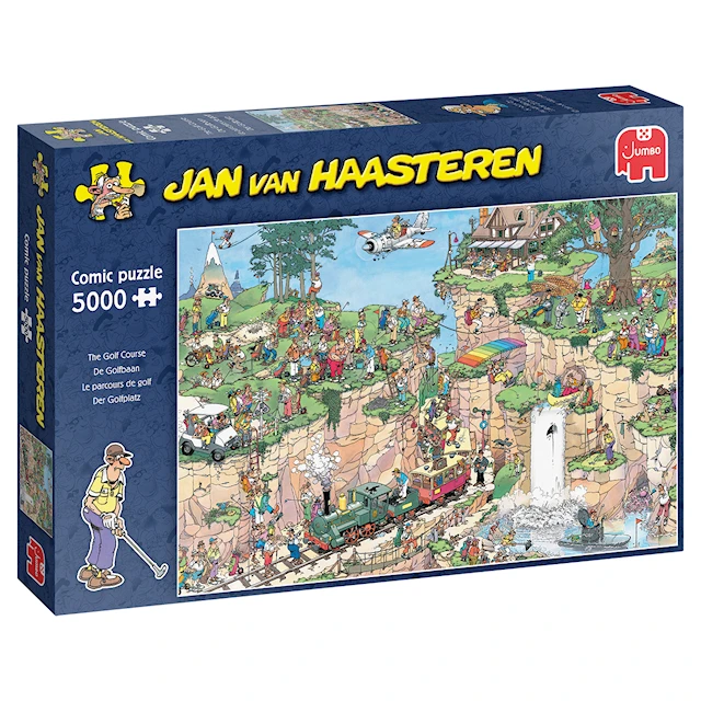 Jan van Haasteren The Golf course Pussel 5000 bitar