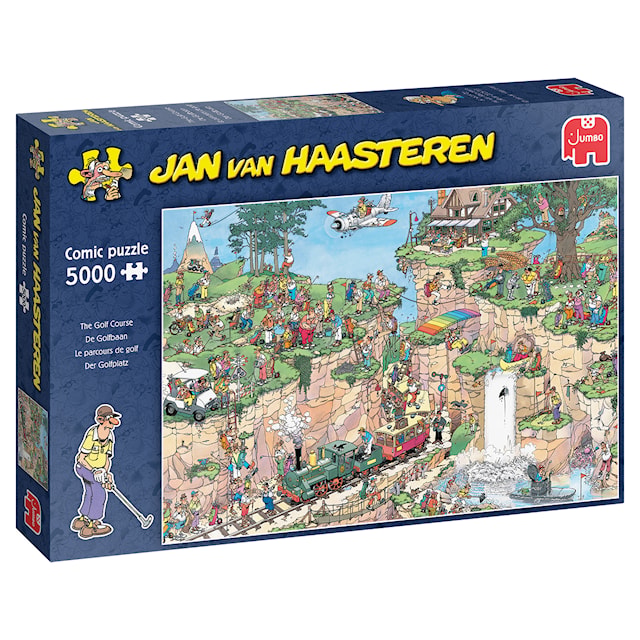 Produktbild 1 för Jan van Haasteren The Golf course Pussel 5000 bitar