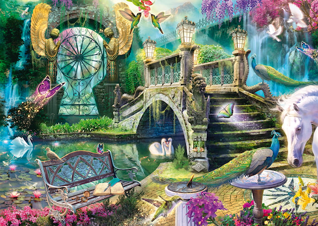 Produktbild 2 för The Secret Garden Pussel 1000 Bitar Schmidt