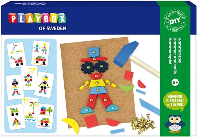 Tuotekuva 3 - Askartelusetti Vasaramozaikki Playbox